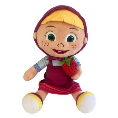 Peluche Masha e Urso (masha com Fragola) sentado — 432317