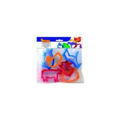 Bolsa Moldes Animales Jungla 6PIEZAS