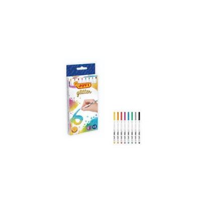 JOVI 8 marcadores Glitter sortidos 1608 g