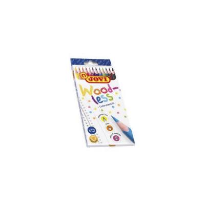 JOVI Woodless 24 lápis Tri cores 734/24