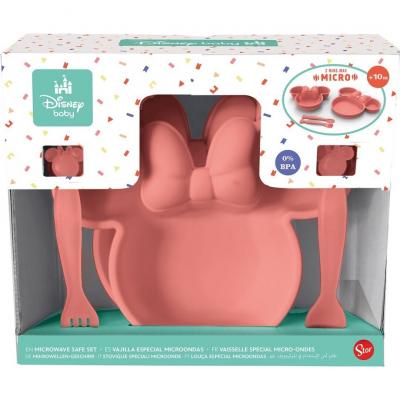 Conjunto de refeição infantil em plástico