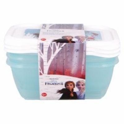 Lancheira infantil — 3 peças Frozen