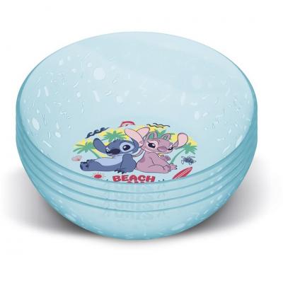 Taça infantil em plástico — 4 peças Stitch