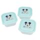 Conjunto de recipientes Mickey