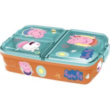 Lancheira com compartimentos Peppa Pig