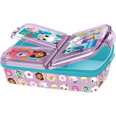 Lancheira com compartimentos Gabby's Dollhouse