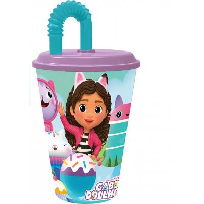 Copo infantil 430 ml Gabby's Dollhouse