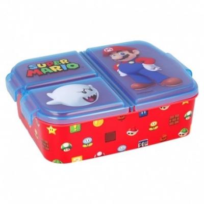 Lancheira com compartimentos Super Mario