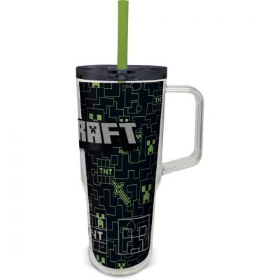 Caneca infantil 860 ml Minecraft