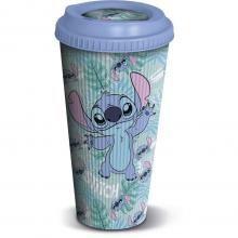 Copo infantil em plástico Stitch