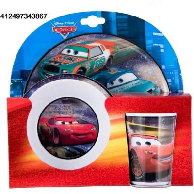 Conjunto de refeição infantil Cars