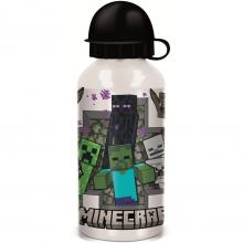 Garrafa infantil em alumínio 400 ml Minecraft