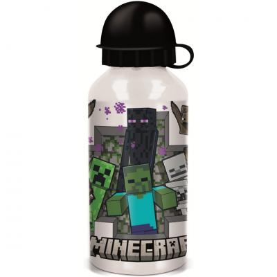 Garrafa infantil em alumínio 400 ml Minecraft