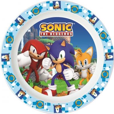 Prato infantil Sonic