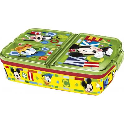 Lancheira com compartimentos Mickey