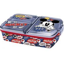 Lancheira com compartimentos Mickey