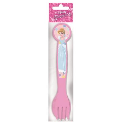 Conjunto de talheres infantis em plástico Princesas Disney