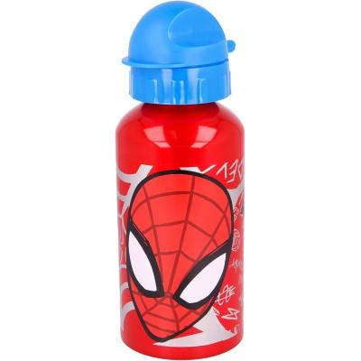 Garrafa infantil Premium em alumínio 500 ml Spider-Man