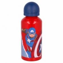 Garrafa infantil em alumínio 400 ml Vingadores