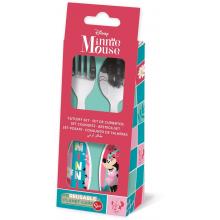 Conjunto de talheres infantis Minnie