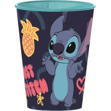Copo infantil em plástico 260 ml Stitch