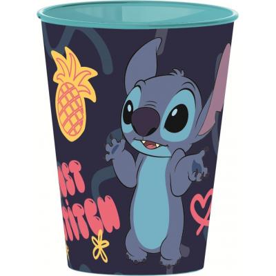 Copo infantil em plástico 260 ml Stitch