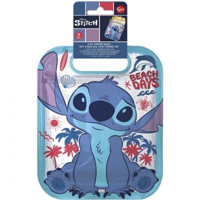 Conjunto de bolsas com fecho Stitch