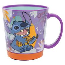 Caneca infantil em plástico 410 ml Stitch