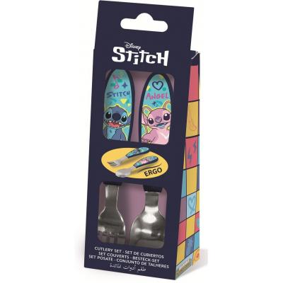 Conjunto de talheres infantis Stitch