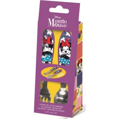Conjunto de talheres infantis Minnie