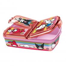 Lancheira com compartimentos Hello Kitty