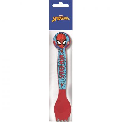 Conjunto de talheres infantis em plástico Spider-Man
