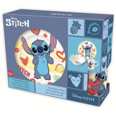 Conjunto de refeição infantil em cerâmica