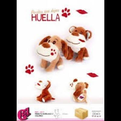 Peluche Cão Bordado 2 Cores 26 cm