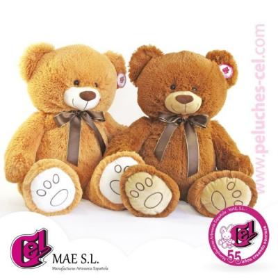 Peluche Urso patas 2 Cores. 70 cm