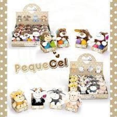 Peluche Expositor 4 Animal 12 cm