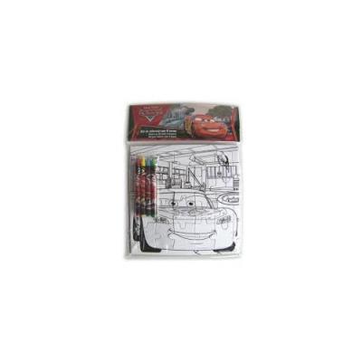 Cars Conjunto colorir 4 lápis Cera