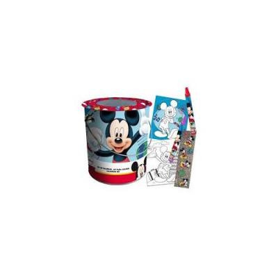 Balde lápis Pintar 20 peças Mickey