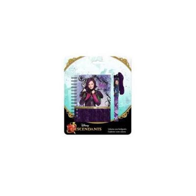 Descendentes caderno com caneta