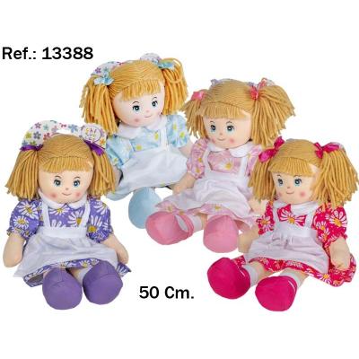 Peluche Boneca Primavera 50 cm 4 Cores