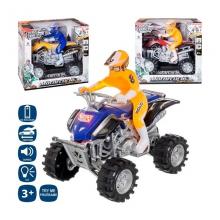 Quad Fricção com Luz e Som 3 Modelos 20 Cm
