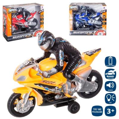 Fricção Moto com Luz e Som 3 Modelos 21 Cm