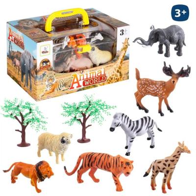 Conjunto de 10 Animais de Fazenda