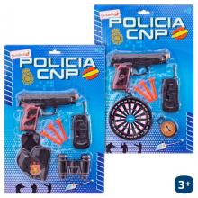 Conjunto de 7 Conjunto Polícia 2 Modelos 19 Cm