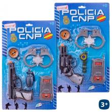 Conjunto de 5 Conjunto Polícia 2 Modelos 19 Cm
