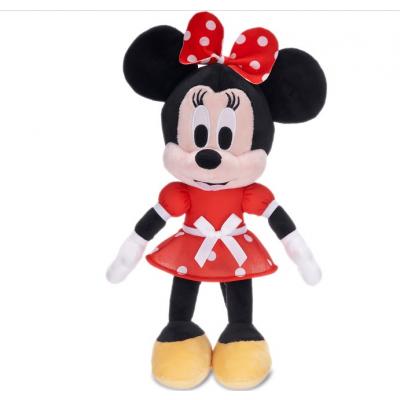 Peluche Minnie com vestido vermelho 30 cm