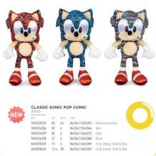 Peluche Sonic Pop Comic . 30 cm