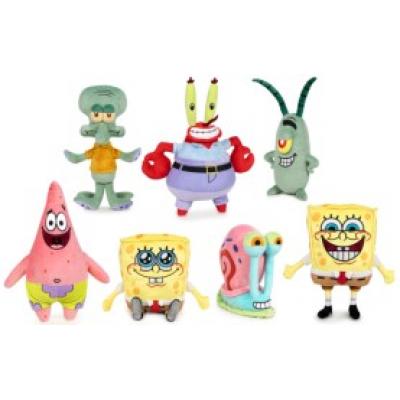 Peluche SpongeBob Friends 7 modelos 30 cm sustentável