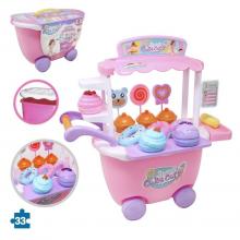 Brinquedo Carrinho Sset Mini Gelataria