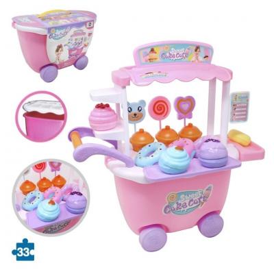 Brinquedo Carrinho Sset Mini Gelataria